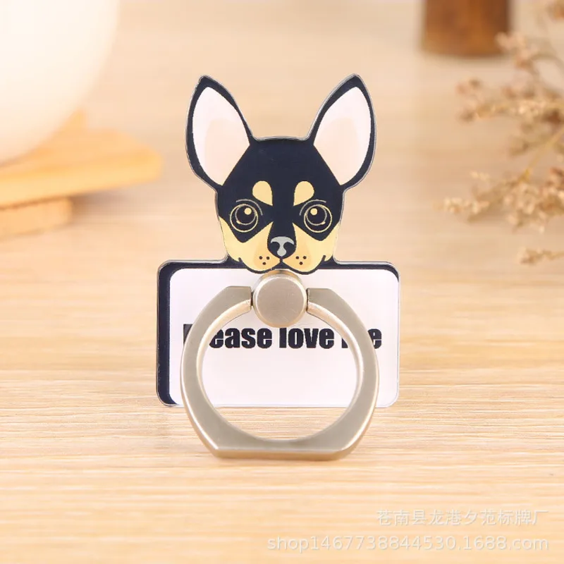 Держатель для телефона с изображением собаки из мультфильма кольцо мобильного