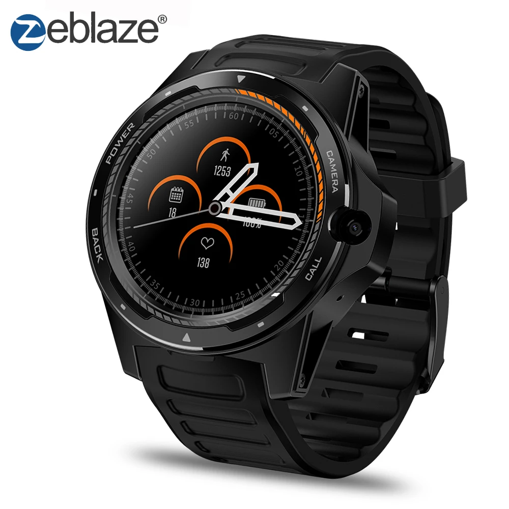 Zeblaze Thor 5 1 39 ''AMOLED 4G LTE двойная система двойной набор микросхем гибридные Смарт