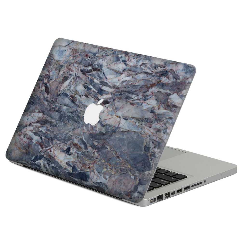 Серая Мраморная наклейка для ноутбука Наклейка кожа MacBook Air Pro Retina 11 &quot13&quot 15
