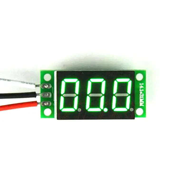 Мини вольтметр цифровой светодиодный индикатор обнаружения напряжения