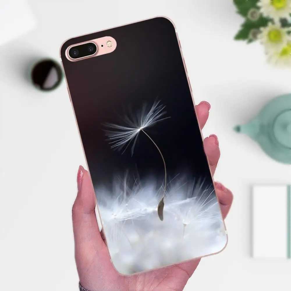 Цветок Одуванчик бабочки мультфильм ТПУ телефон для Galaxy J1 J2 J3 J330 J4 J5 J6 J7 J730 J8 2015 2016