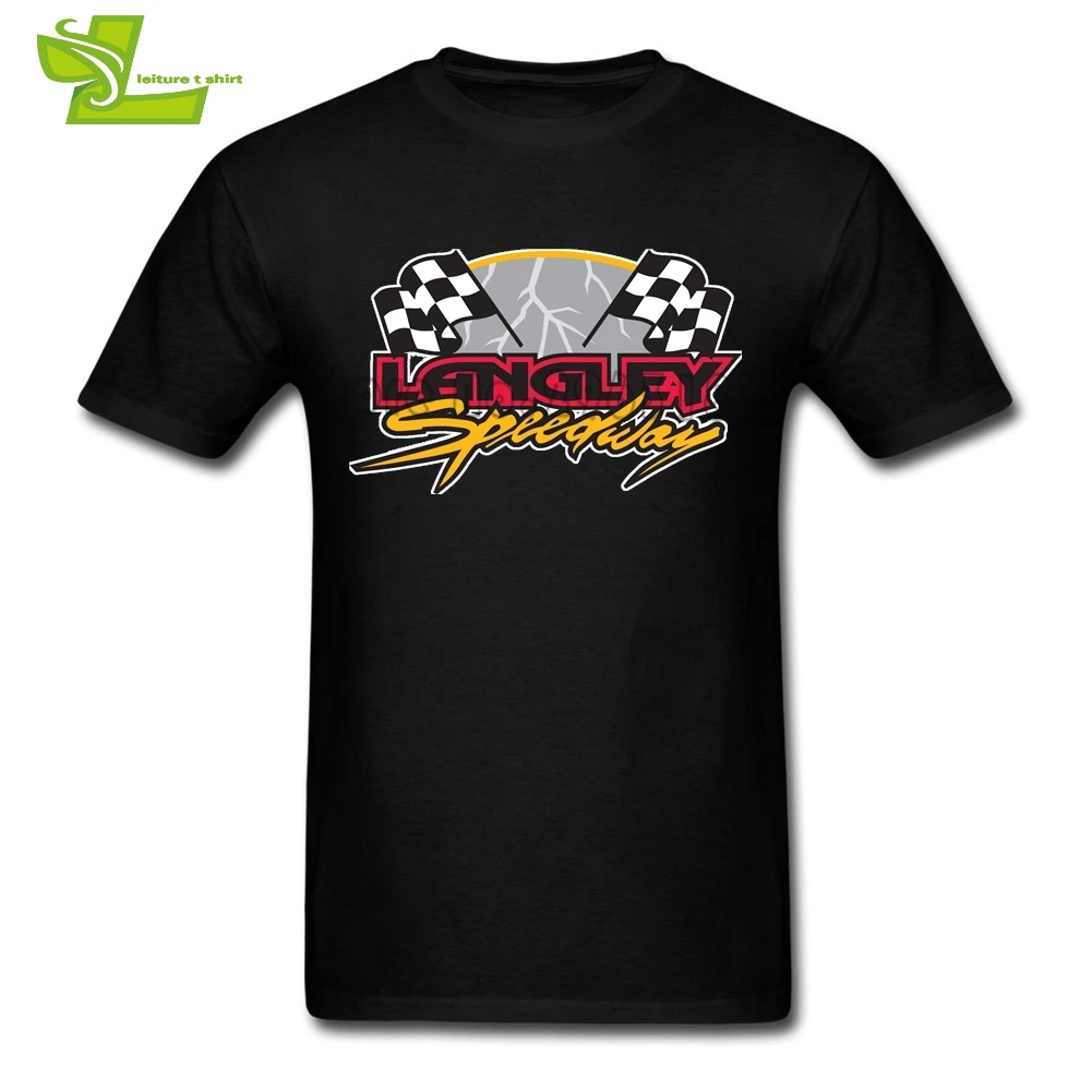 Langley Speedway футболка мужские новейшие футболки с принтом Классическая Удобная