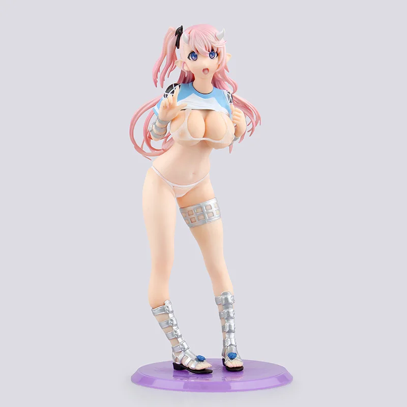 Pink no box The Seven Deadly Sins Nanatsu no Taizai Serpent's Sin of Envy Левиафан 22 см ПВХ фигурка куклы игрушки - Цвет: Pink no box