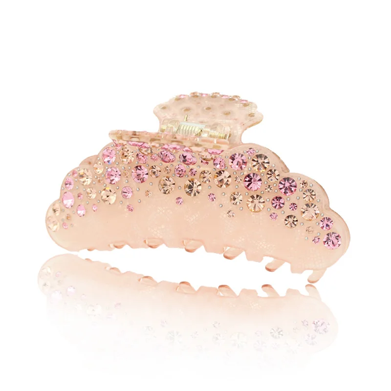 2 шт. Стразы челюсти коготь волос стразы украшения для клип Для женщин девочек