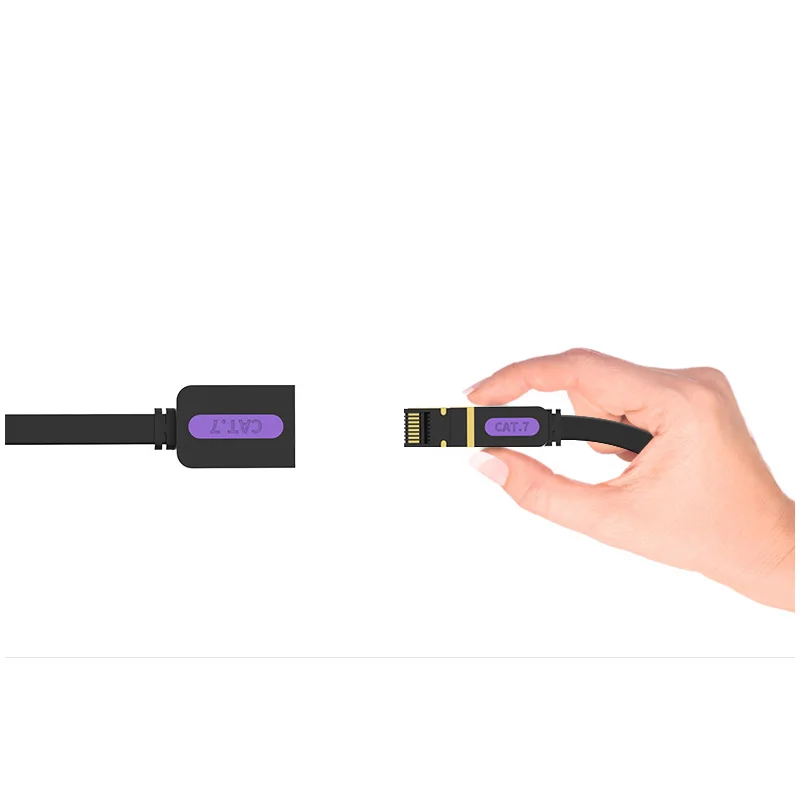 Ethernet кабель Vention RJ45 удлинитель с разъемом Папа мама сетевой Удлинительный Lan 1 м 5 2