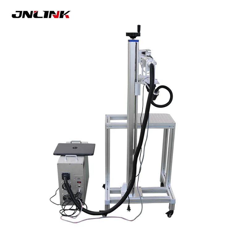 cross sliding table portable type 20w fiber laser marking machine | Инструменты