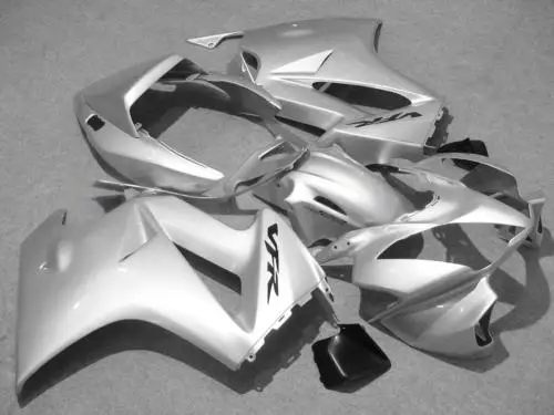 Обтекатель мотоцикла комплект для HONDA VFR800 02 04 06 VFR 800 2002 2004 2006 ABS цельные серебряные