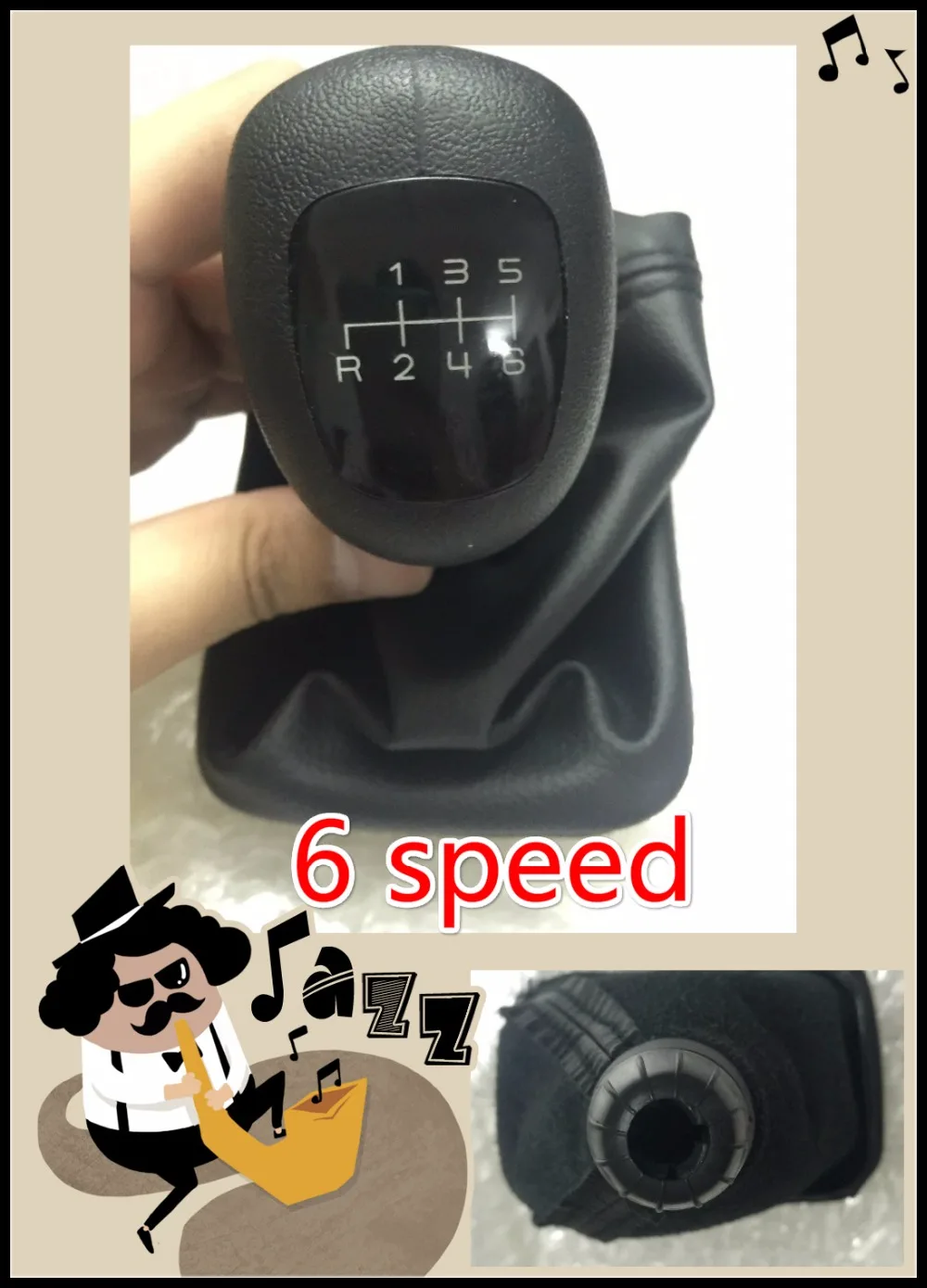 

FAT для Mercedes Benz АТР Тур 6 скорость ручка переключения передач кожа Gaitor W202 C Класс руководство w208 w210