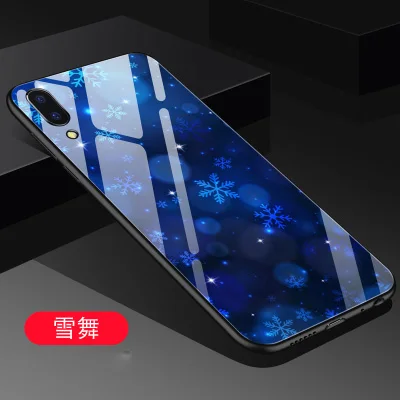 A4 Роскошный чехол из закаленного стекла, задняя крышка для Vivo X21, экран, отпечаток пальца, TPC, мягкий чехол, закаленное стекло для Vivo X21 UD, чехол s, оболочка - Цвет: A4