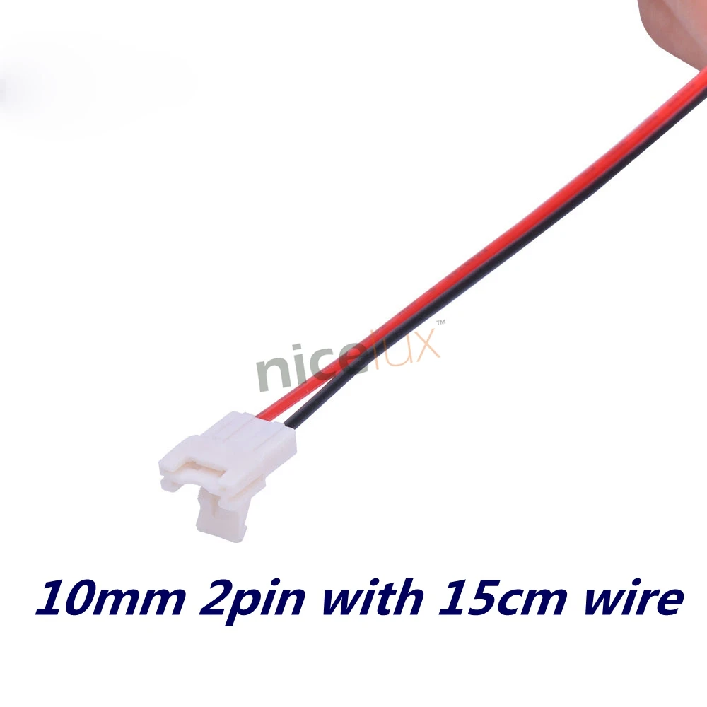10 шт./лот 2pin 3pin 4pin тонкий соединитель проводник для 8 мм 3528 5050 RGB двойной