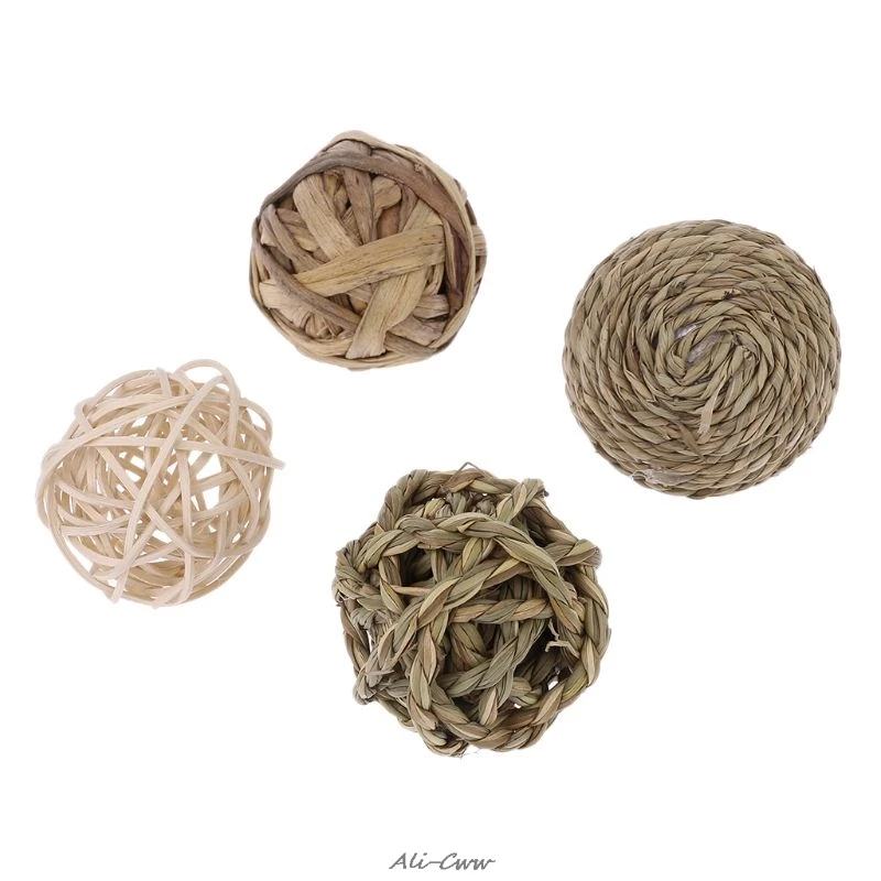 4 шт. игрушки для животных кроликов морских свинок | Дом и сад