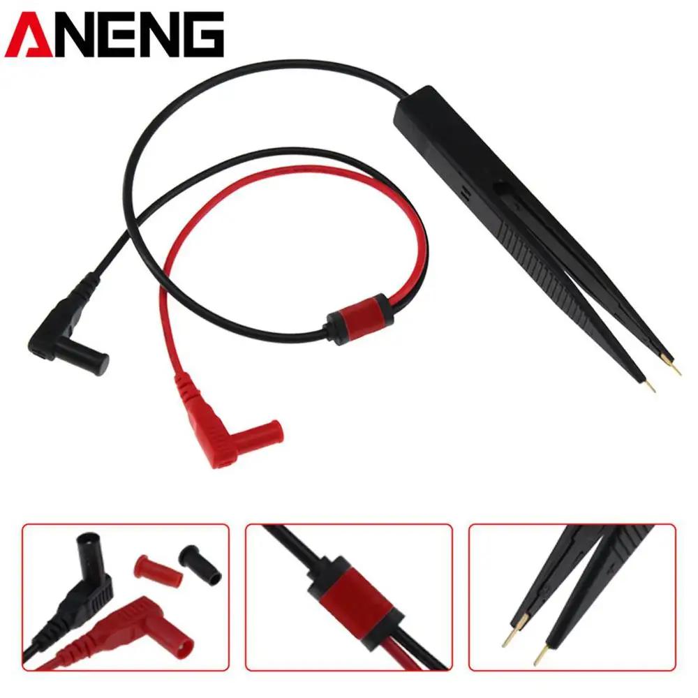 ANENG SA001 Тесты зажим SMD конденсатор с алюминиевой крышкой защищенный крокодил для
