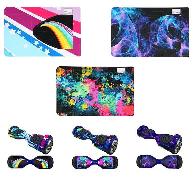 6.5 Inch Self-Balancing Scooter Skin Hover Electric Skate Board Sticker Two-Wheel Smart Protective Cover Case Stickers скейтборд
