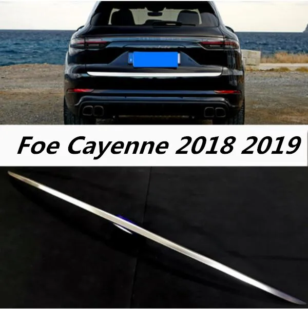 Задний багажник из нержавеющей стали для Porsche cayenne 2018 2019|Хромирование| |