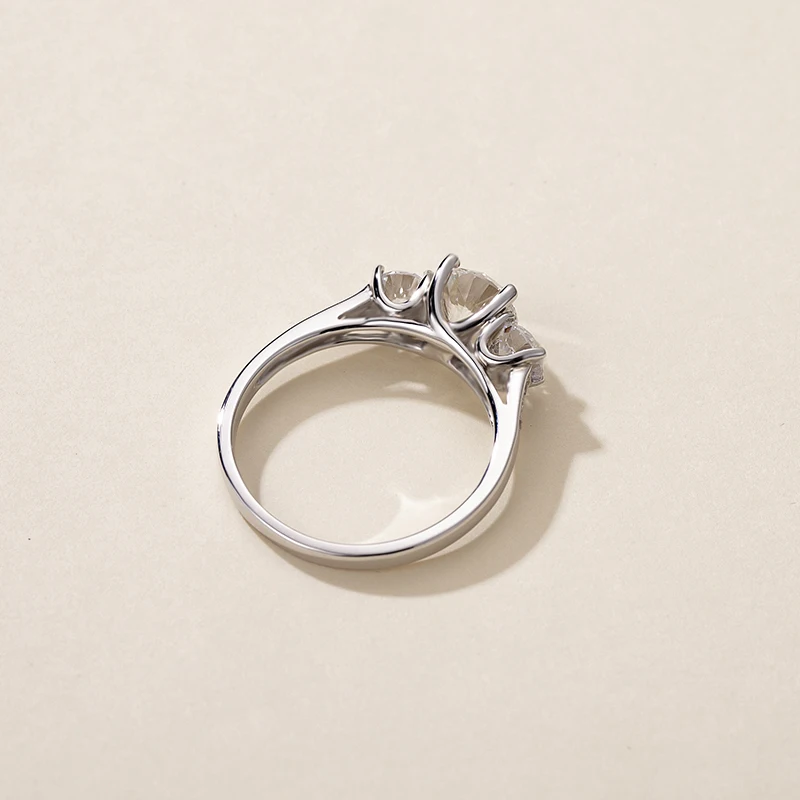 Неотделимые горячие продажи супер блестящий фианит 925 стерлингового серебра