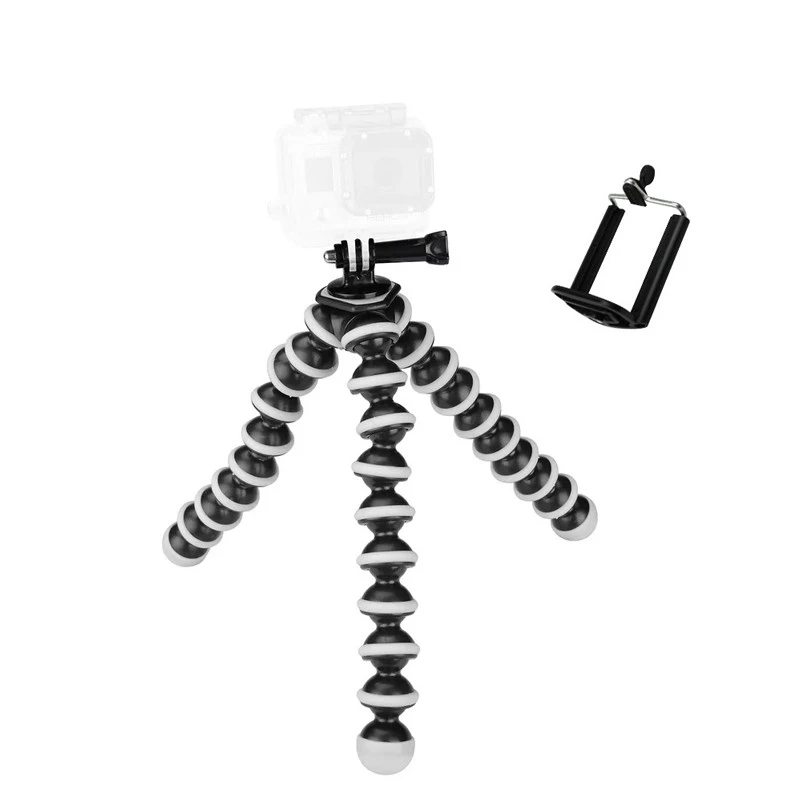 Штатив + адаптер крепления зажим для SLR камеры штатив монопод смартфон гибкий