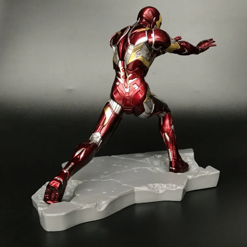 Marvel Artfx Kotobukiya Капитан Америка Гражданская война Железный человек Mark 46 свободная