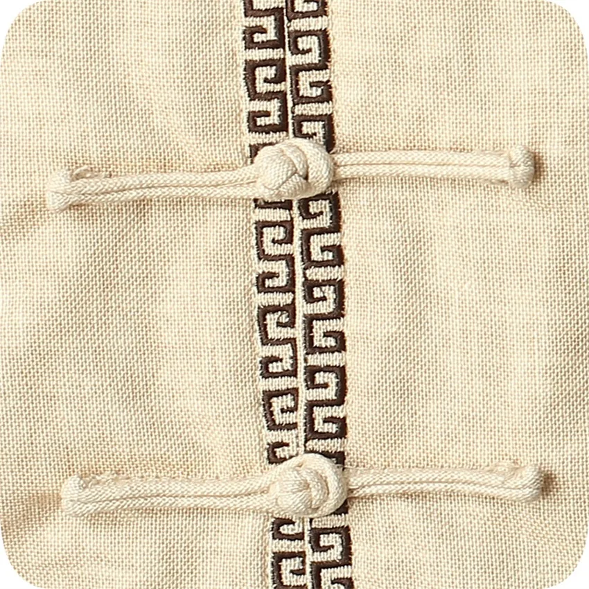 Горячая Распродажа Китайская традиционная Мужская рубашка из хлопка и льна в 17