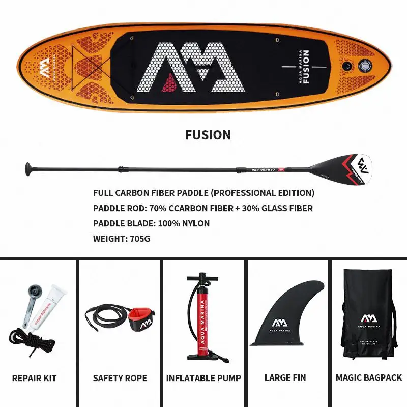 Аква-Марина FUSION новая доска для серфинга Sup доска для серфинга надувная доска для серфинга - Цвет: Set G