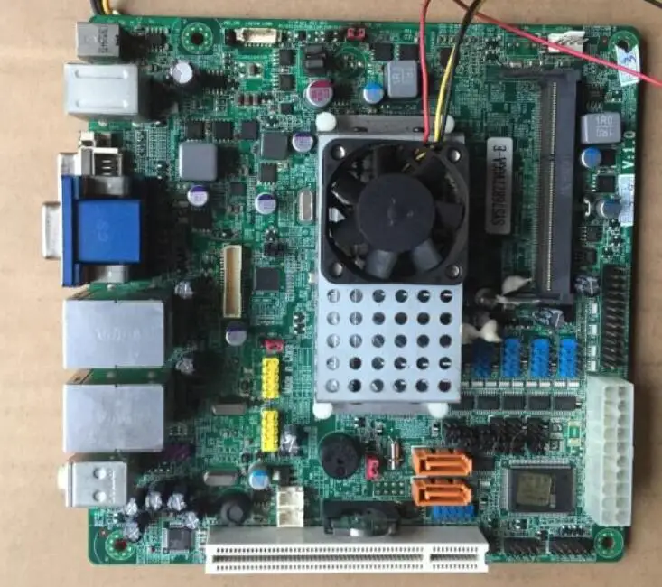 Оригинальная Встроенная Материнская плата IPC 100% OK, системная плата Mini-ITX с процессором RAM 5 * COM