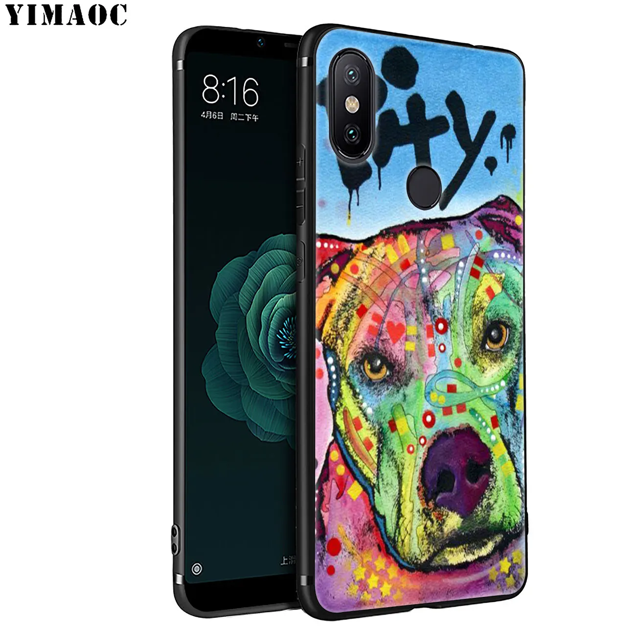 YIMAOC Pitbull dog Мягкий силиконовый чехол для телефона Xiaomi MI 10 9 9T CC9 CC9E A3 Pro 8 SE A2 Lite A1 Mi10 Mi9