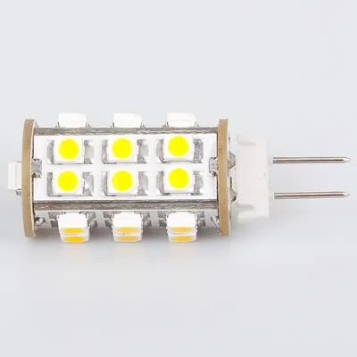 Светодиодный светильник SMD3528 G4 25 светодиодов 12 В постоянного тока теплый белый