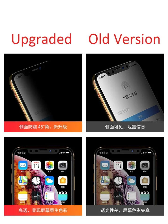 ROCK Защитная пленка для экрана, защита для iPhone X Xs Max, защитная пленка из закаленного стекла для iPhone 7 8 Plus
