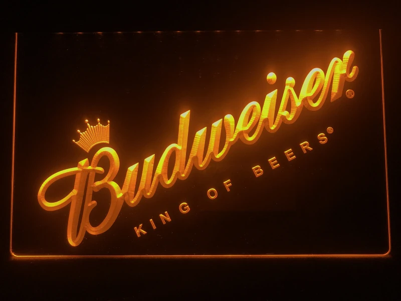 002 Budweiser пивной бар паб клуб новый светодиодный неоновый светосветильник
