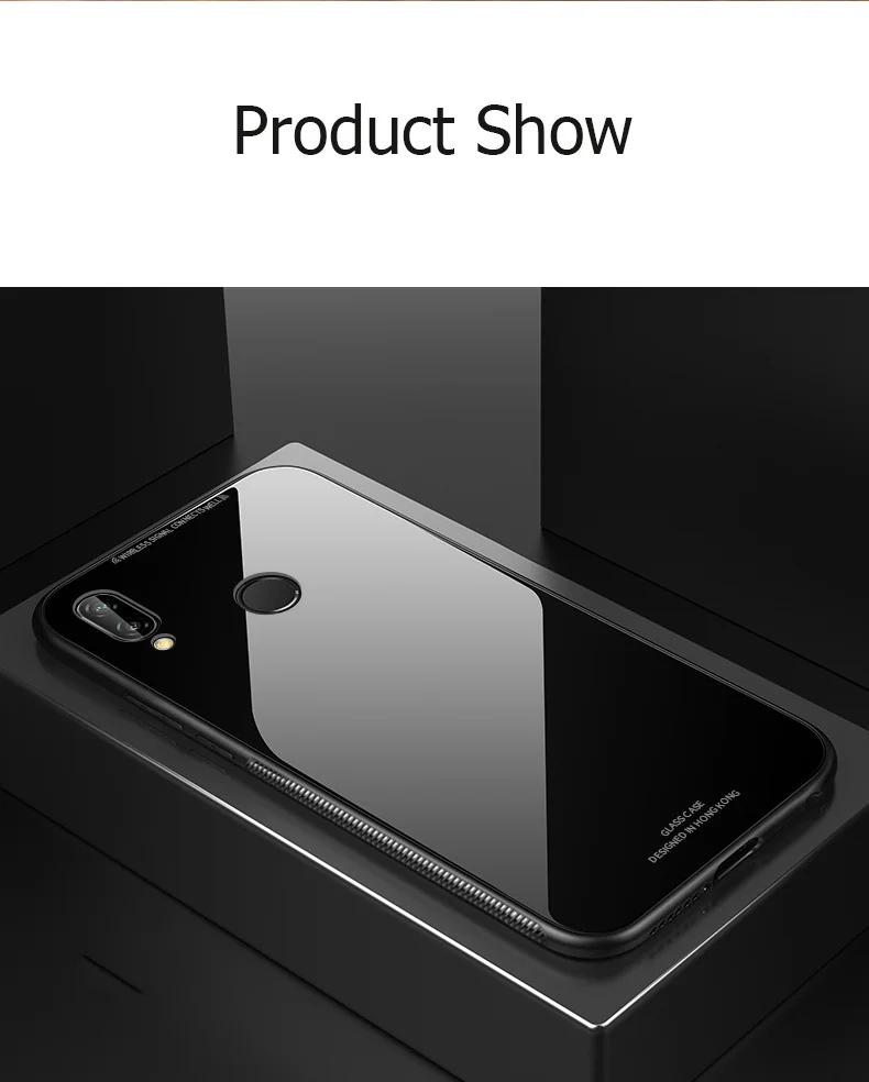 Стеклянный чехол для Xiao mi 9 mi 9 SE mi 8 mi 8 Lite Play F1 силиконовая рамка+ стеклянная крышка на Xio mi Red mi Note 7 Fundas Red mi GO Coque