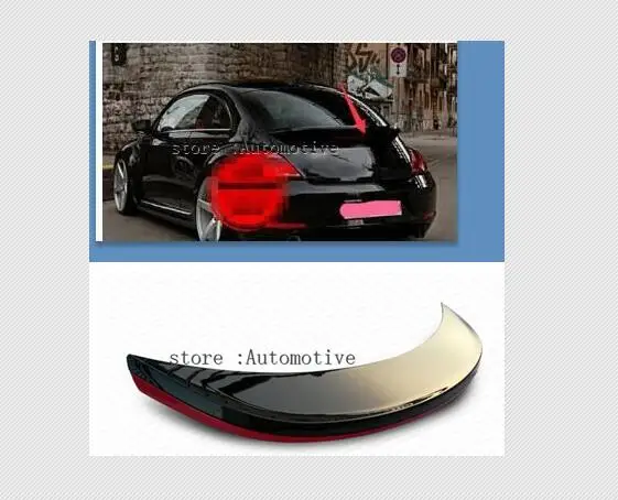 PU ABS Задняя Крышка багажника Aero крыло спойлер пригодный для Volkswagen Vw Beetle 2013 2014 2015 2016