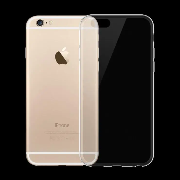 Чехол для iPhone 6 прозрачный силиконовый чехол Apple iPhone6 plus 7 8 мягкий гелевый ТПУ