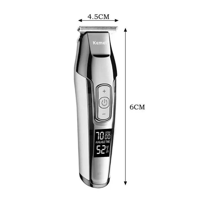 Kemei KM-5027 Парикмахерская профессиональная триммер для волос салонная машинка для стрижки бороды тример для мужчин резак для волос электрическая машинка для стрижки волос