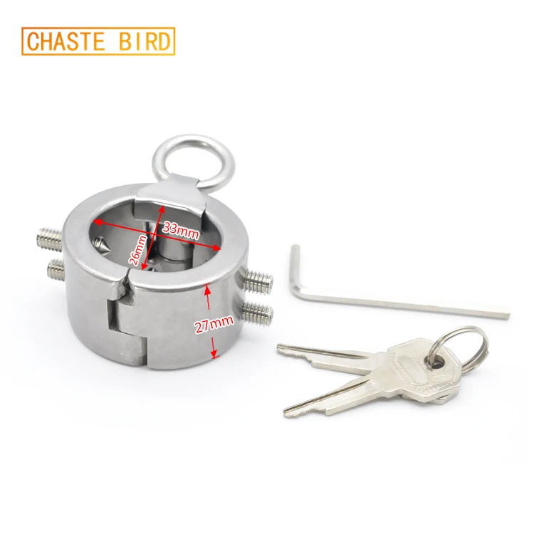 CHASTE BIRD мужское кольцо из нержавеющей стали петух Кулон Мошонка Пояс верности