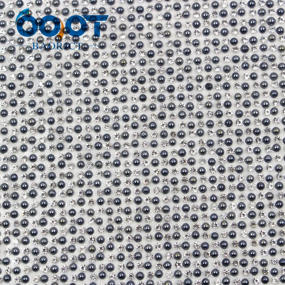 OOOT BAORJCT I-19516-1202, размер 40 см* 24 см, 1 шт., сплошной цвет, горячее сверление, блестки, DIY головной убор, украшение для свадебной вечеринки