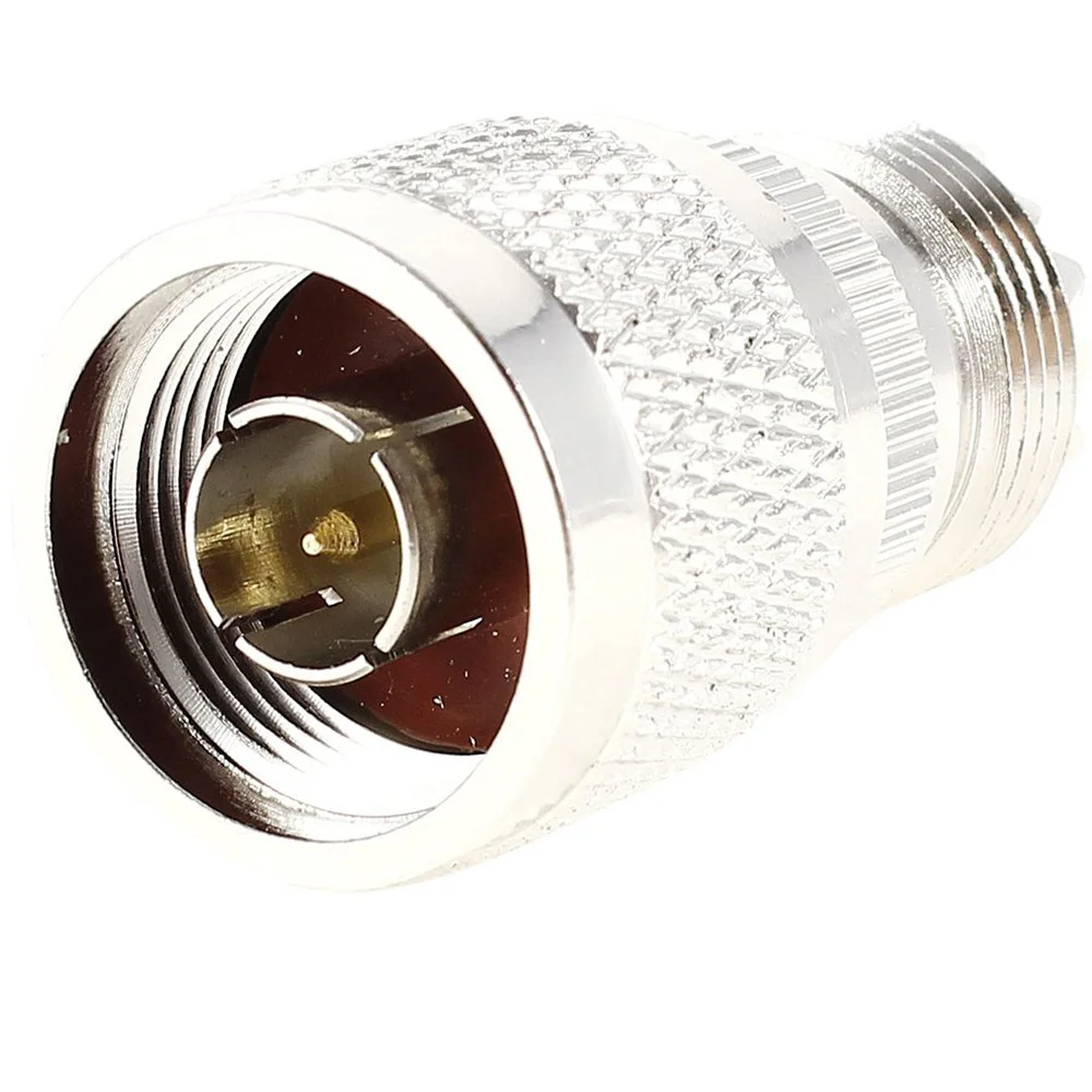 ALLiSHOP 100 шт. N Тип папа к UHF Женский SO239 RF коаксиальный разъем адаптера прямой с