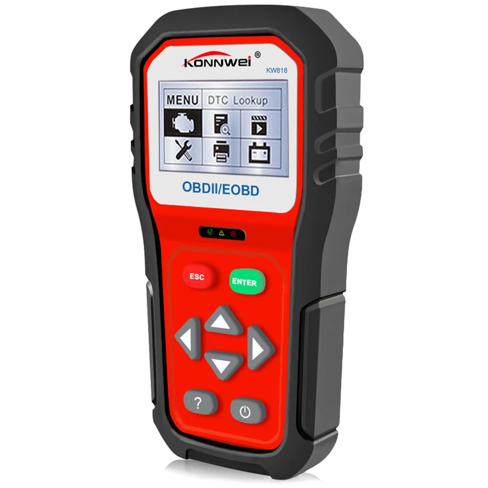 2 8 дюймов Автомобильная диагностика obd-ii сканер 12 В ODB2 OBD проверка тестером