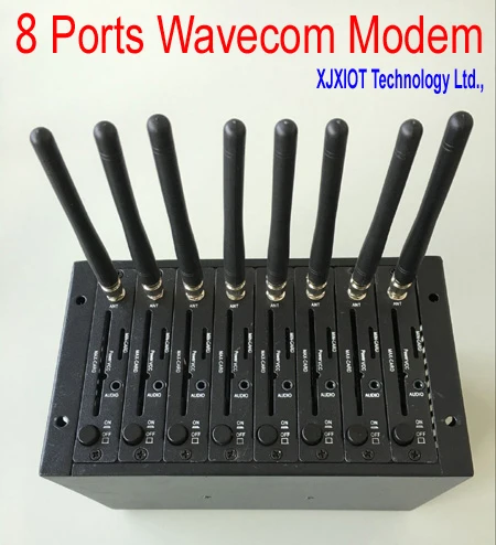 Xjx Factory gsm модем с 8 портами usb Wavecom Q2406B ussd stk перезаряжаемое мобильное программное
