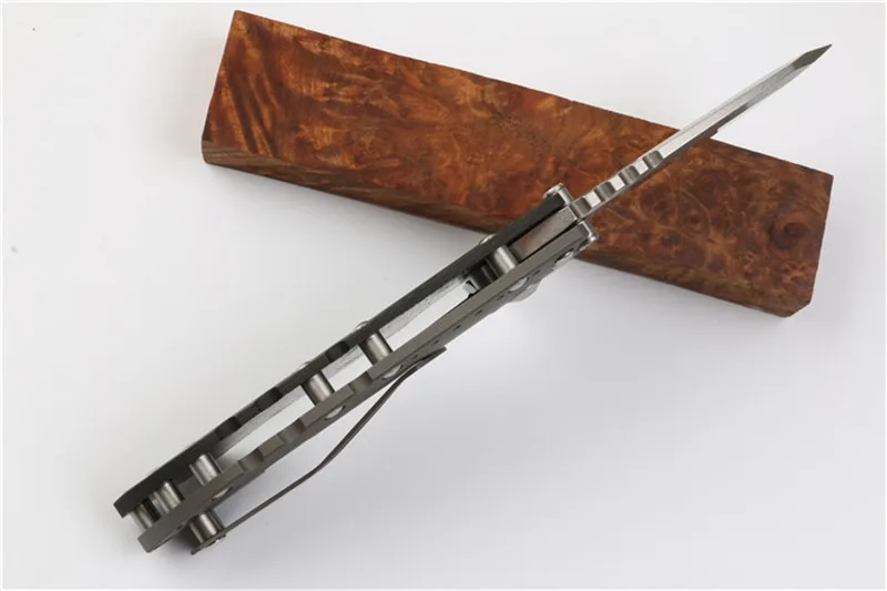 MIKER высокое качество V2 titanium сплава двойные лезвия из углеродного волокна + TC4