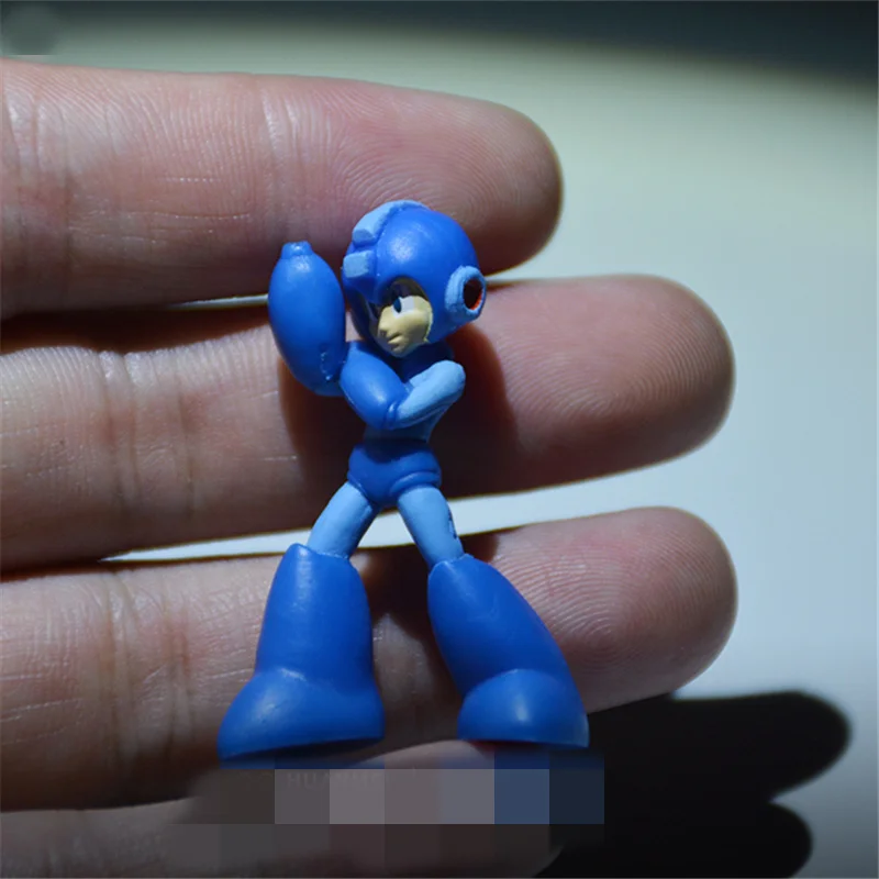 60 шт. 3,5 см, Классический ROCKMAN ZERO 4 фигурка игрушка модель MEGAMAN коллекция игрушек