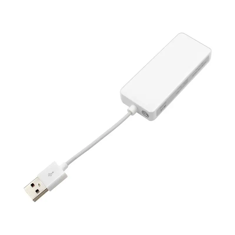 White Для Android навигация CarPlay мобильный телефон USB Соединительный адаптер модуль для iPhone Android авто автомобильный Соединительный адаптер - Цвет: White