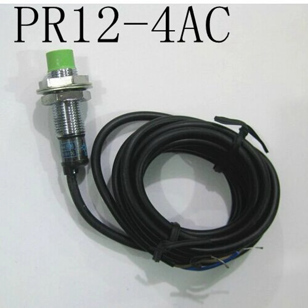 

Индуктивный датчик приближения PR12-4AC расстояние обнаружения 4 мм 2 провода NC AC90-250V датчик приближения