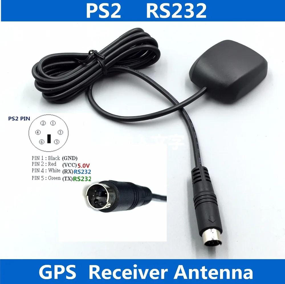 9600 скорость передачи RS232, PS2 разъем RS232 gps модуль приемника, вспышка, gps модуль антенны GN200, замена BR-355S4