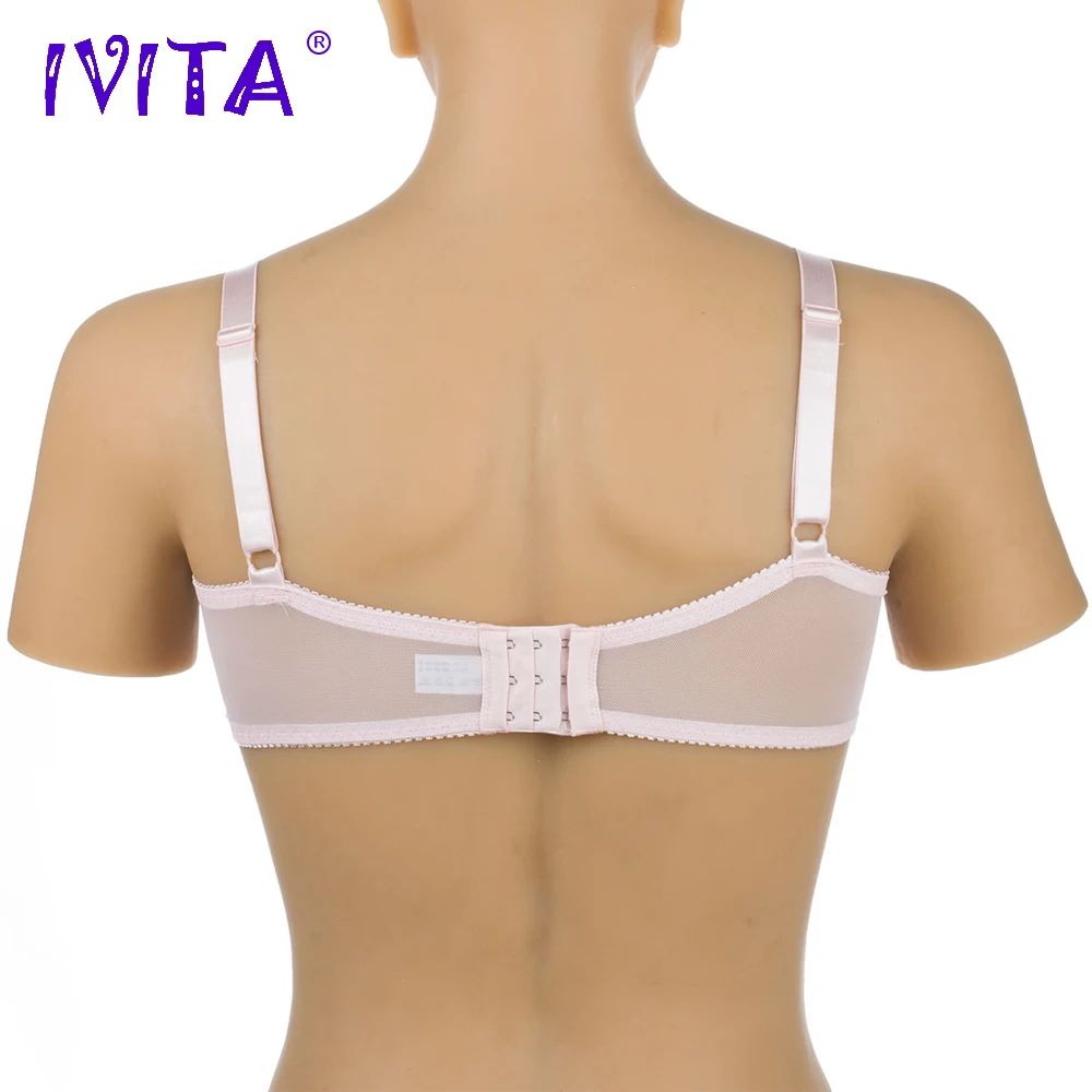 IVITA 1600 г реалистичные силиконовые искусственные формы груди для увеличения