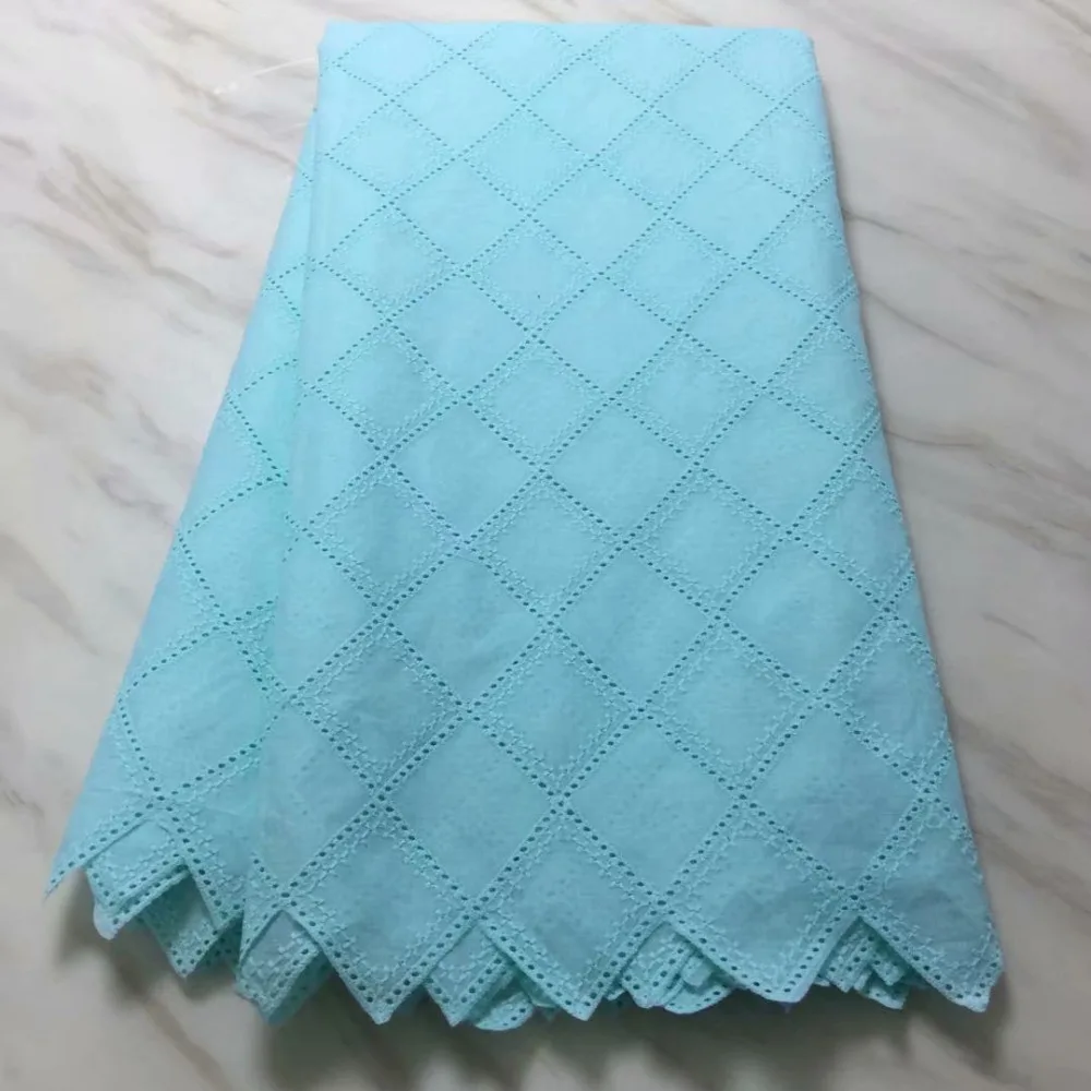 Нигерийская кружевная ткань с отверстиями 2018 африканская швейцарская вуаль