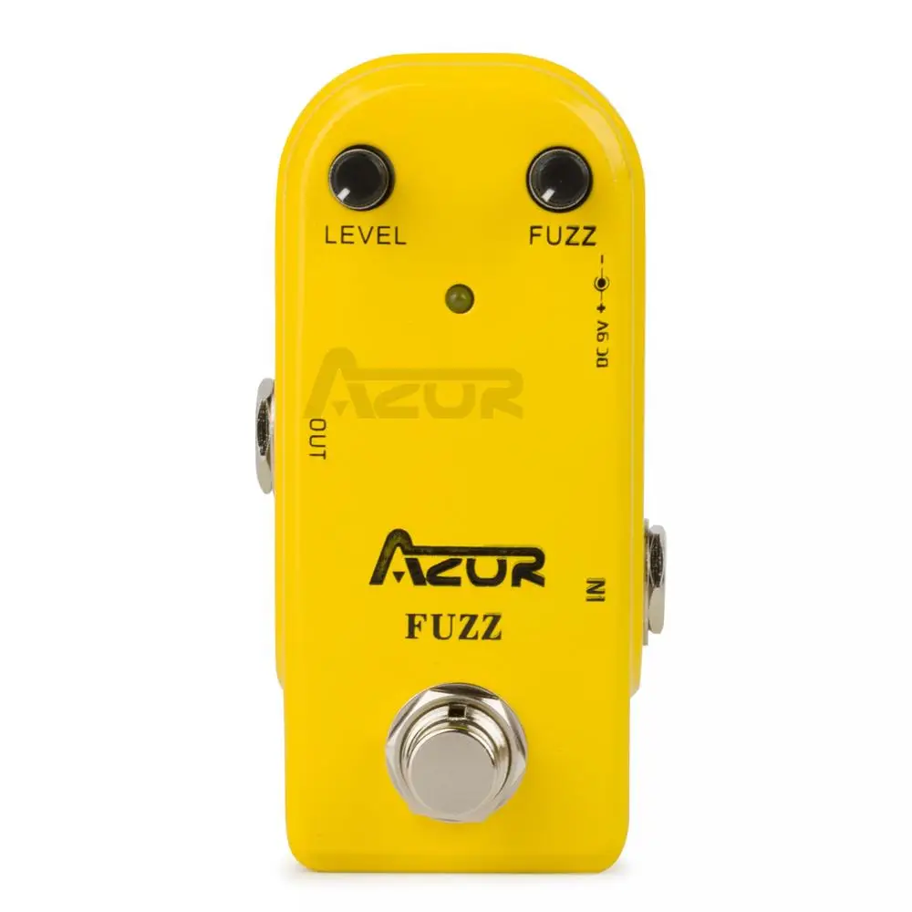 AZOR AP-310 Fuzz гитарный эффект педаль мини-педаль Azor винтажная Fuzz мини-педаль эффекты гитарные части Аксессуары Fuzz педаль