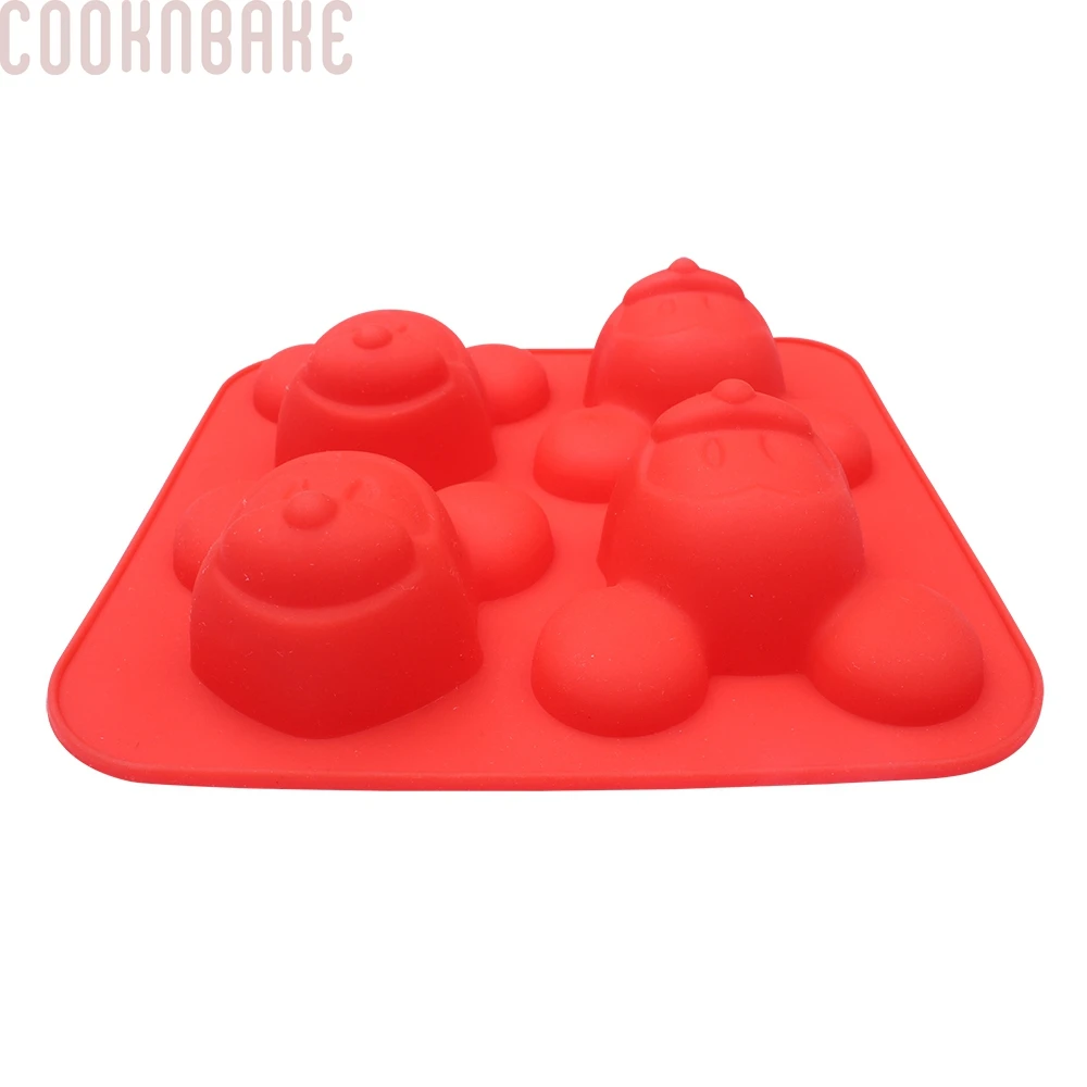 COOKNBAKE сделай сам искусственная форма для выпечки тортов с 4 отделениями мышь