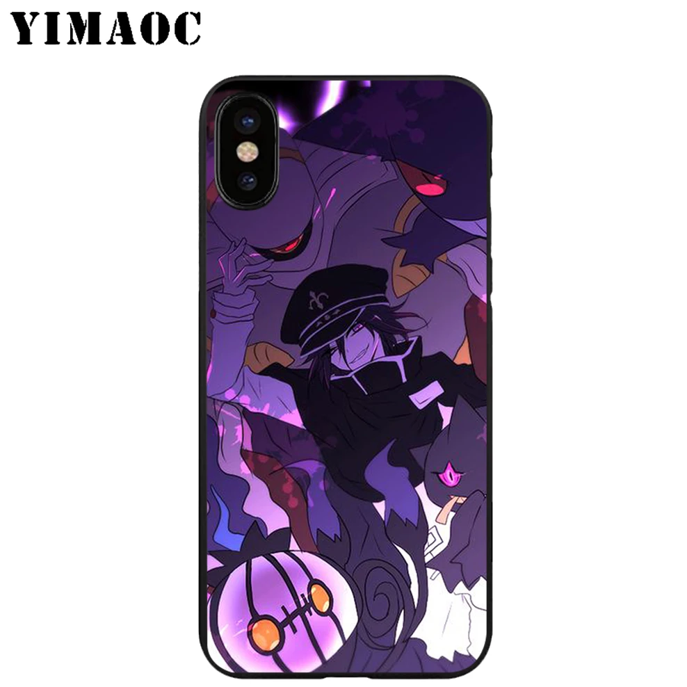 Чехол для телефона YIMAOC Kokichi Ouma Girl мягкий черный силиконовый чехол из ТПУ iPhone X или