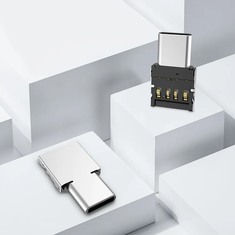 Адаптер Type C с функцией OTG превратите обычный USB в usb флеш накопитель TYPE