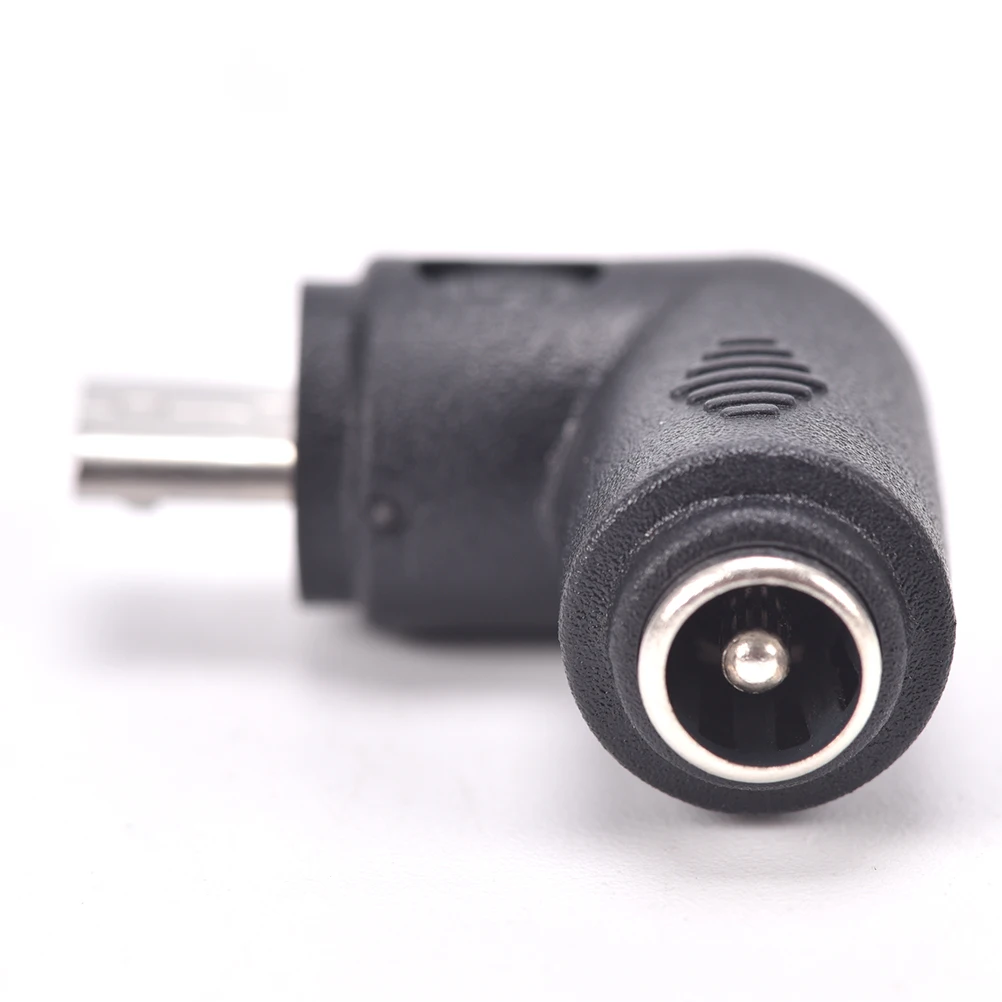 2 шт./лот прямой DC 5 5x2 1 мм Женский Micro USB булавки мужской правый угол адаптеры