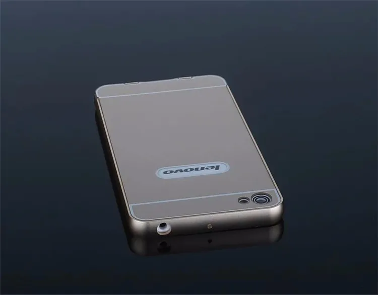 Для Lenovo S60 Case Ультра тонкие Металлические Алюминиевая Рама Пластиковые задняя